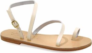 Emmanuela Handcrafted For You Sandalen Athena sandalen met gesp en teenring
