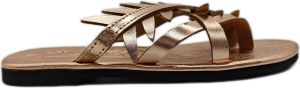 Emmanuela Handcrafted For You Sandalen Teenringsandalen met meanders "Spetses"