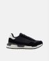 EA7 Emporio Armani Sneakers van een mix van leer en textiel model 'VINTAGE RUNNING' - Thumbnail 5