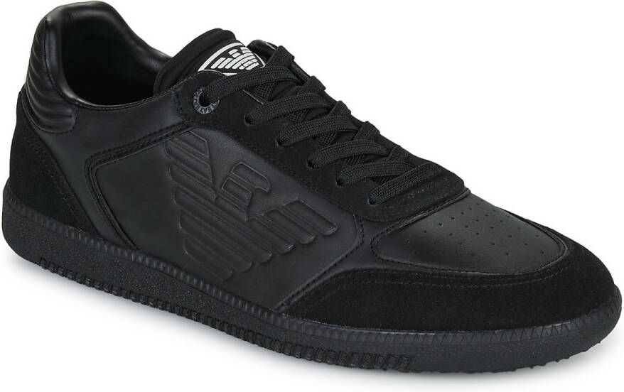 EA7 Emporio Armani Sneakers met labelprints model 'NEW HERITAGE EAGL' - Foto 2