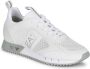 Emporio Armani EA7 Witte Zilveren Mesh Sneaker Unisex Hardloopschoenen White Heren - Thumbnail 4