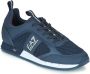 Emporio Armani EA7 Sneaker Heren Sneakers Sportschoenen Schoenen Blauw X8X027 XK050 D813 - Thumbnail 2