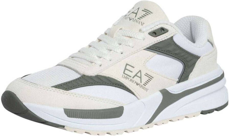 Emporio Armani EA7 Lage Sneakers Merk Mesh Trainers