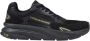 Emporio Armani EA7 Polyester Heren Sneakers Collectie Black Heren - Thumbnail 3
