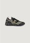 Emporio Armani EA7 Ultimate Kombat Sneakers Patroon & Effen Black Heren - Thumbnail 13