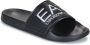 Ea7 Emporio Ar i Teenslippers Visibility Logo Slides Black White - Thumbnail 3