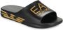 Emporio Ar i EA7 Veelzijdige Sliders met Maxi Logo Black - Thumbnail 2