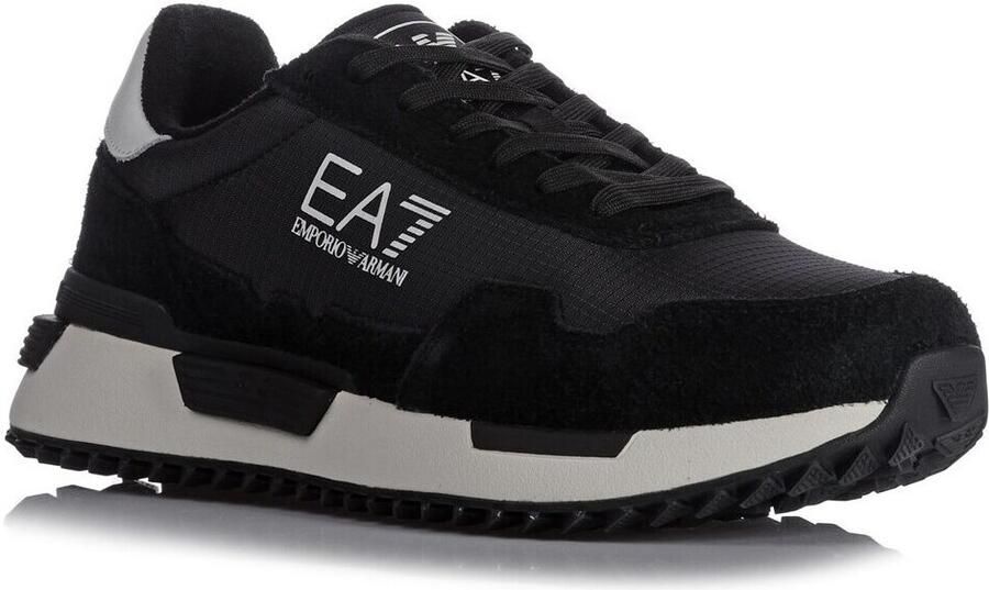 Emporio Armani Lage Sneakers Vintage Running Nylon+
