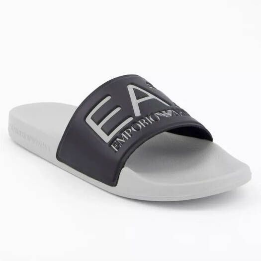 Emporio Armani EA7 Slippers 7X000108 AF15118-M8130 GREY VIOLET OBSIDIAN
