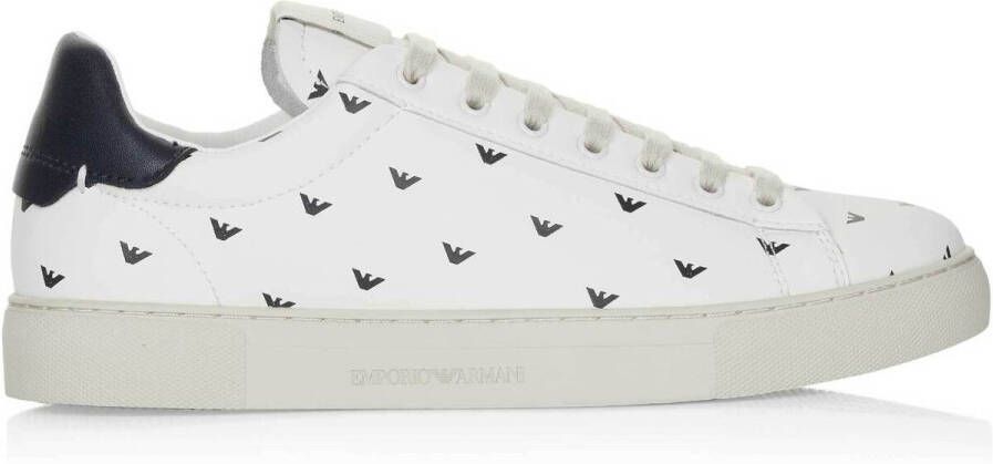 Emporio Armani Witte Heren Sneaker Comfortabel en Stijlvol - Foto 4