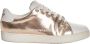 Emporio Armani Moderne Metallic Sneakers voor Vrouwen Yellow Dames - Thumbnail 2