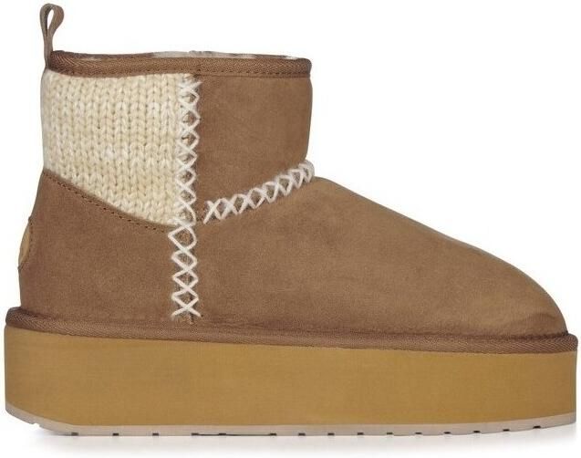 EMU Enkellaarzen Stinger Knit Flatform