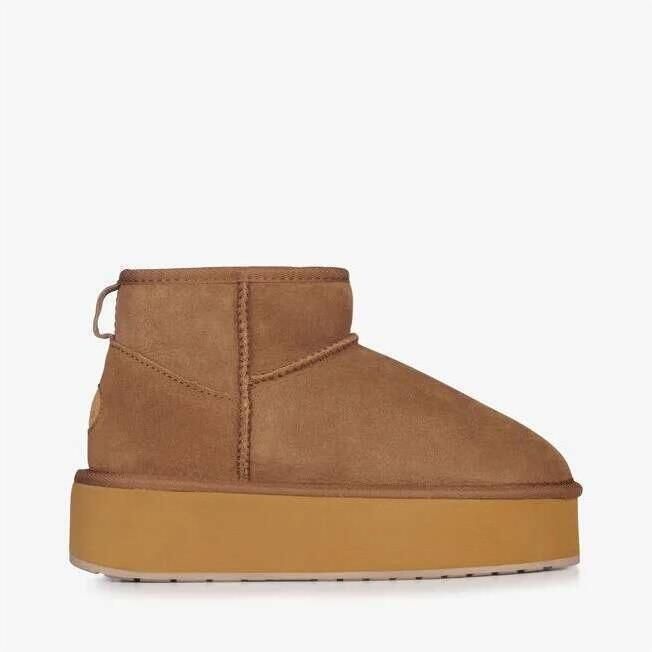 EMU Australia Stinger Micro Flatform Laarzen Bruin Vrouw - Foto 4