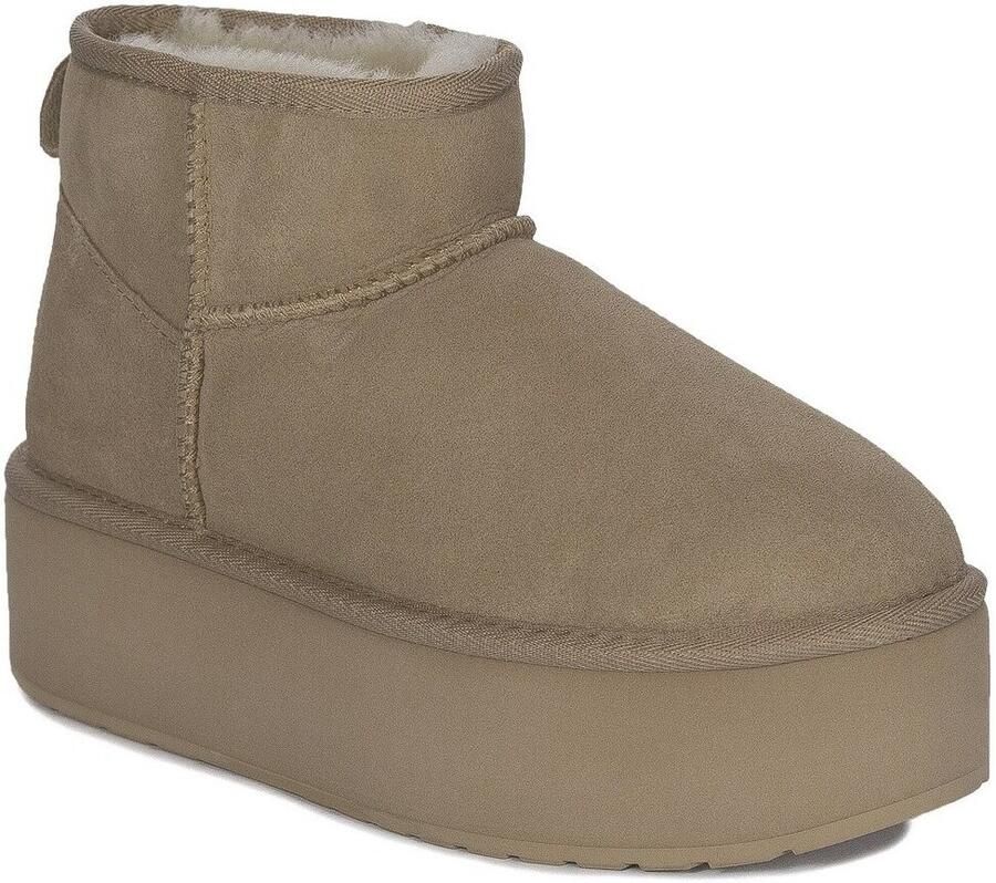 EMU Snowboots botki stinger micro flatform almond