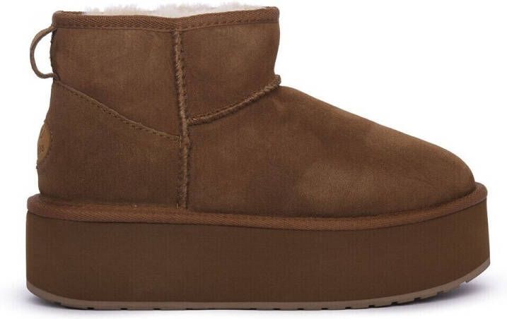 EMU Australia Stinger Micro Flatform Laarzen Bruin Vrouw - Foto 5