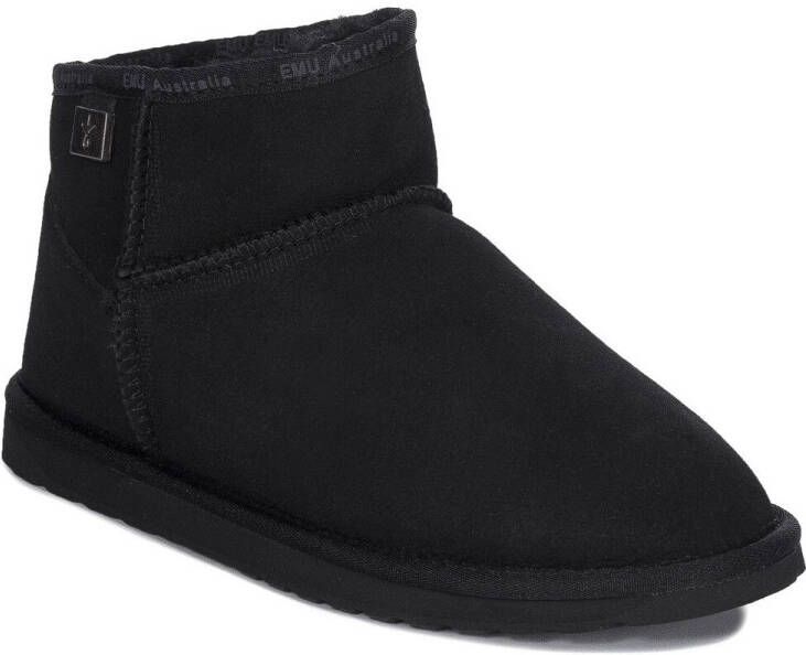 EMU Snowboots Australia Botki Damskie Platinum Slim Darling Black