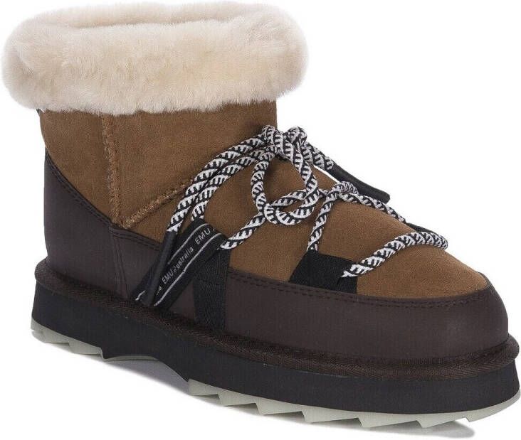 EMU Australia Burred Micro Laarzen Bruin Vrouw