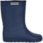 Enfant Blauwe Regenlaarzen Rubber Rain Boot Solid - Thumbnail 3