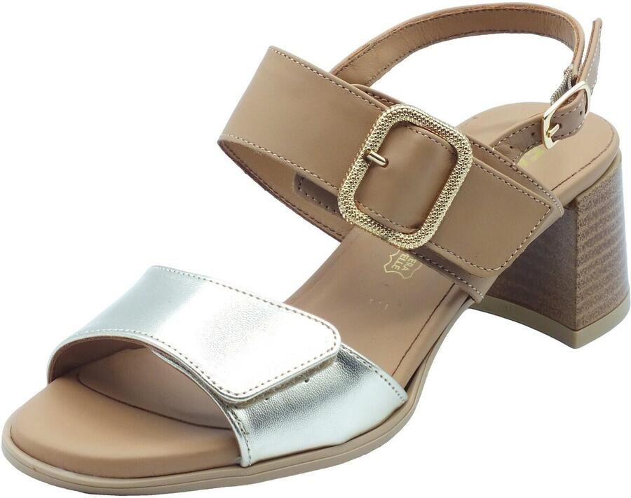 Enval Sandalen met hakken 1276622 Vitello