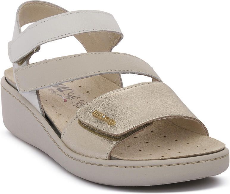Enval Sandalen met sleehak DAYANA PLATINO - Foto 2