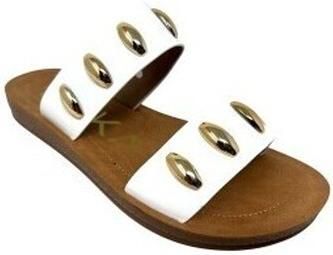 Etika Platte sandalen Sandalia señora 10157 blanco