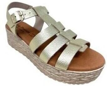 Eva Frutos Espadrilles Sandalia señora 722 oro