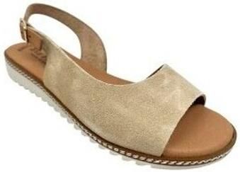 Eva Frutos Platte sandalen Sandalia señora 2205 beig