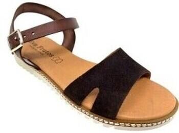 Eva Frutos Platte sandalen Sandalia señora 2259 marron