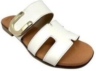 Eva Frutos Platte sandalen Sandalia señora 3002 beig