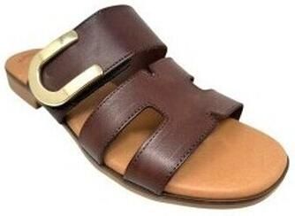 Eva Frutos Platte sandalen Sandalia señora 3002 marron