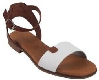 Eva Frutos Platte sandalen Sandalia señora 3052 blanco