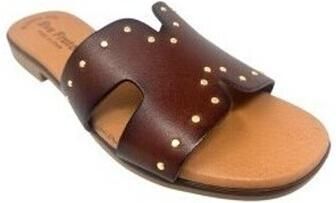 Eva Frutos Platte sandalen Sandalia señora 3054 marron