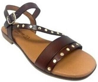 Eva Frutos Platte sandalen Sandalia señora 3079 marron