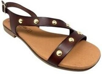 Eva Frutos Platte sandalen Sandalia señora 3096 marron