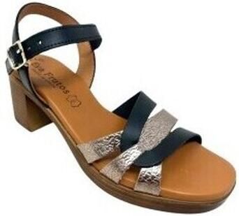 Eva Frutos Sandalen met hakken Sandalia señora 6600 negro