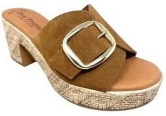 Eva Frutos Sandalen met hakken Sandalia señora 6711 cuero