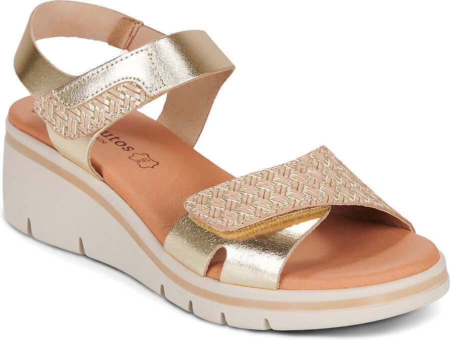 Eva Frutos Sandalen met sleehak 6410