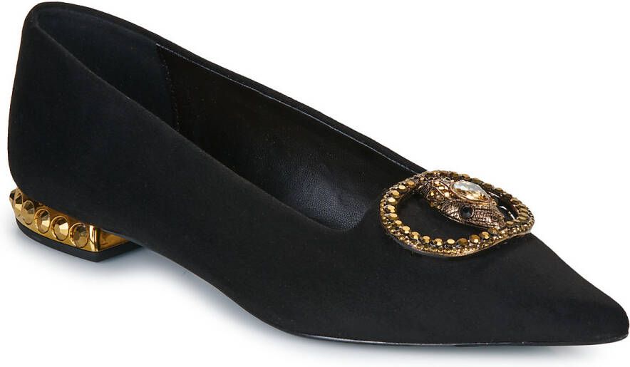 Exé Shoes Ballerina's EMERY-202-FABRIC-BLACK