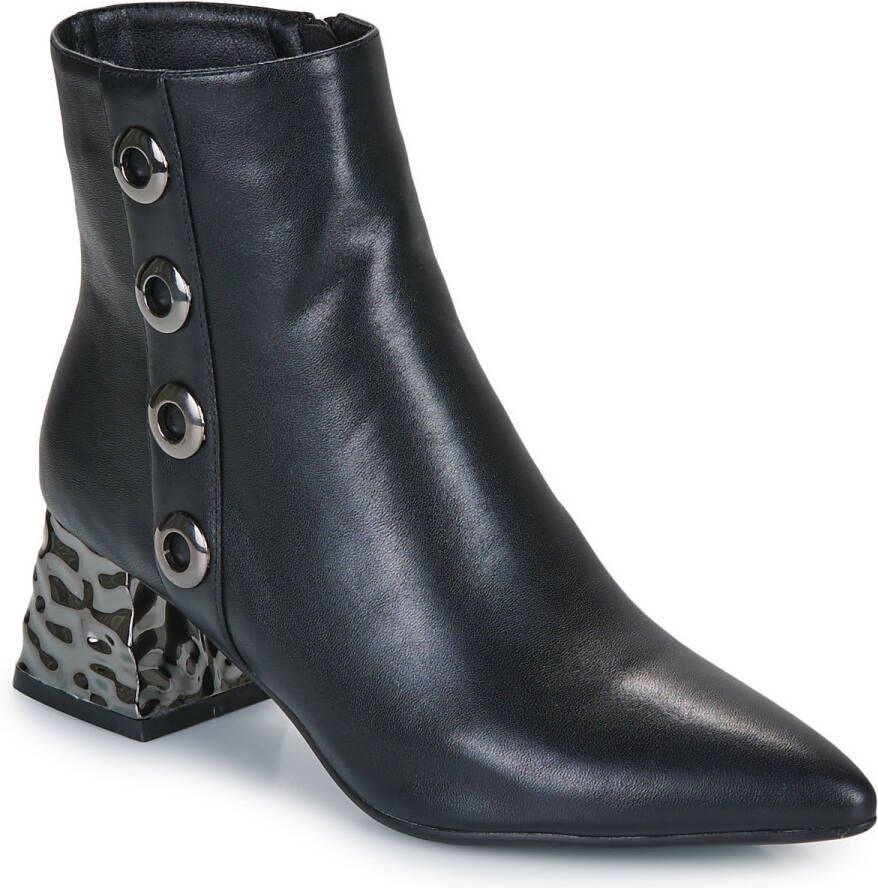 Exé Shoes Enkellaarzen P987-D2529-PU-BLACK