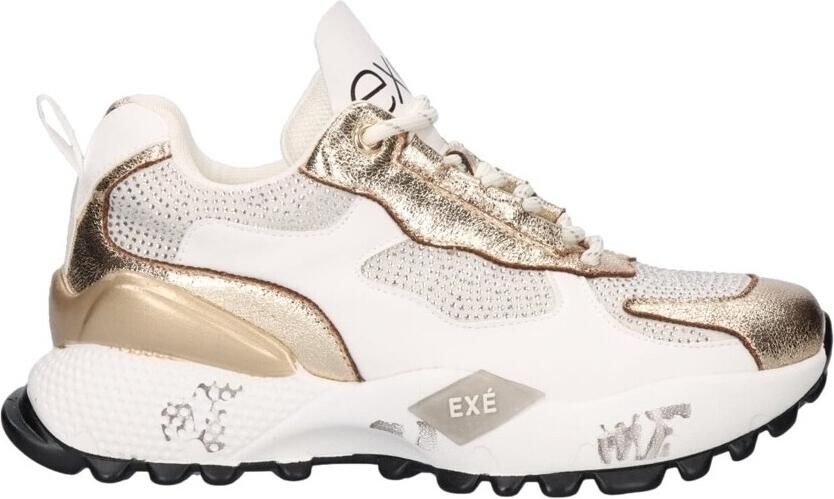 Exé Shoes Lage Sneakers EXÉ Sneakers D190608-22A White Gold