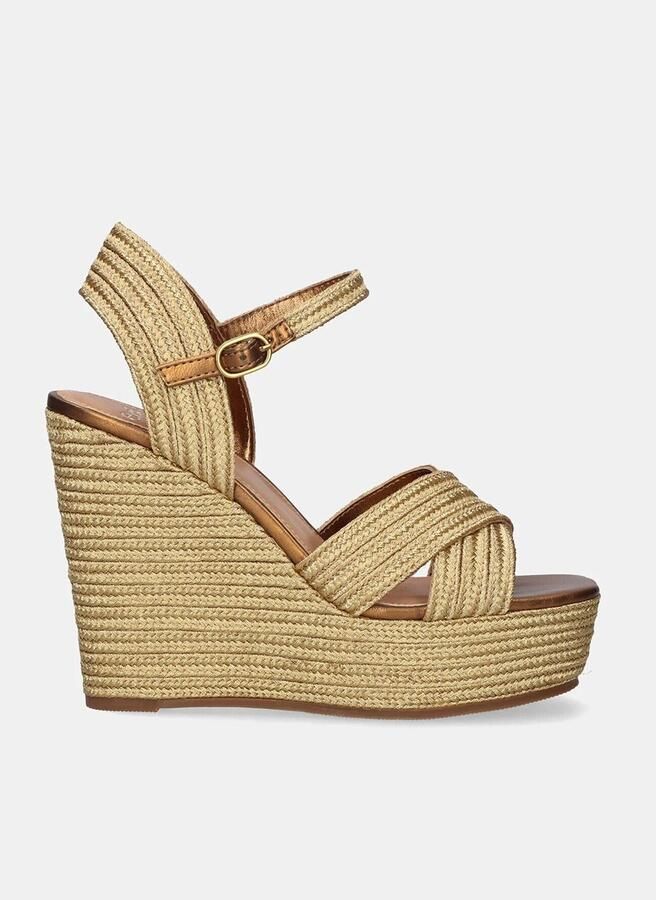Exé Shoes Sandalen met sleehak Naomi
