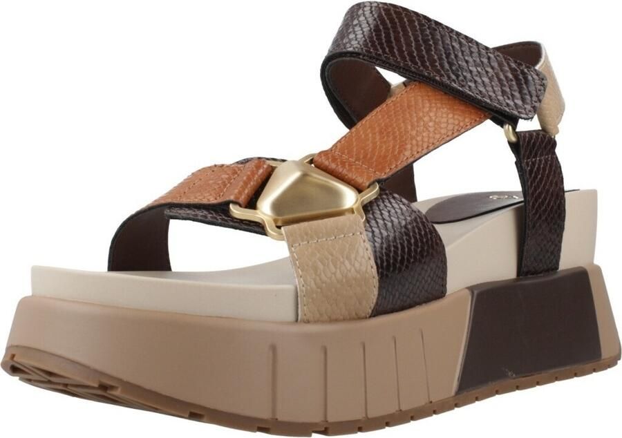 Exé Shoes Sandalen met sleehak Olivia 934