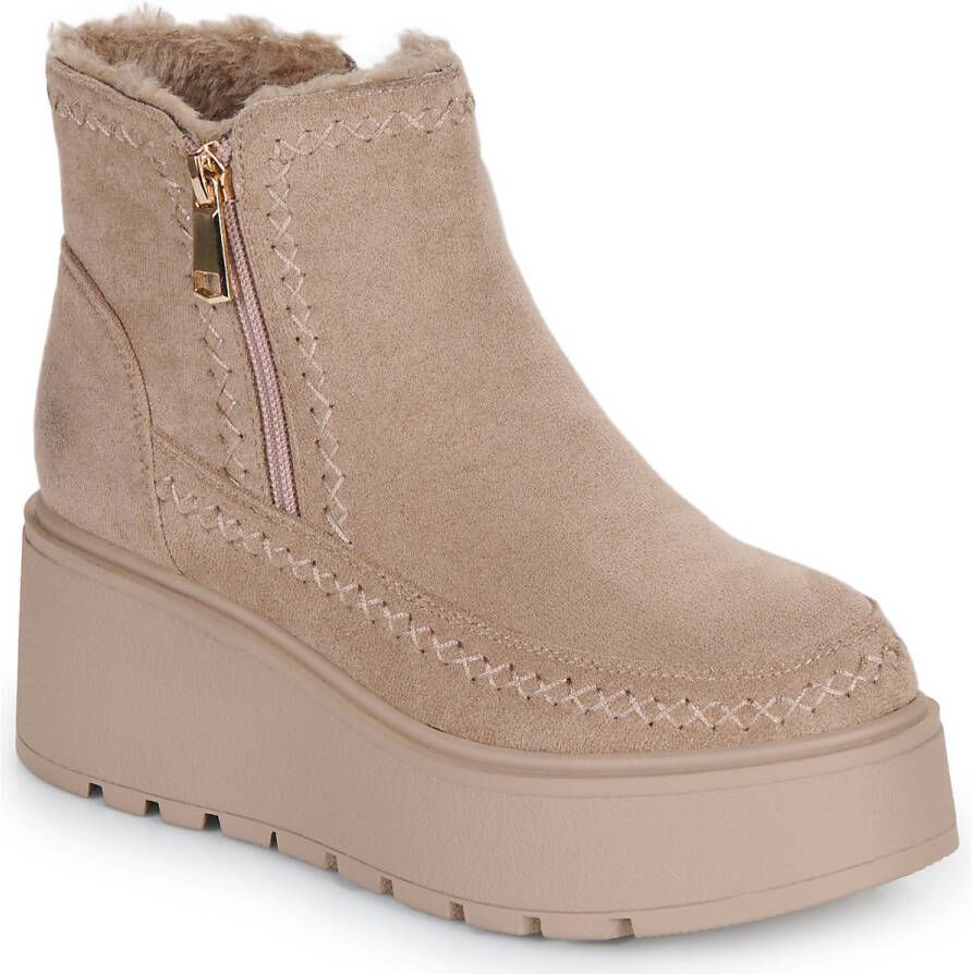 Exé Shoes Laarzen 2051-10-FABRIC-BEIGE