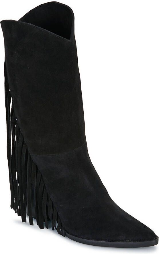 Exé Shoes Laarzen 515-ORLANDO-SUEDE-BLACK