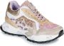 Exé Shoes Lage Sneakers D190608-13-PU-BEIGE-PINK - Thumbnail 3
