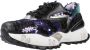 Exé Shoes Lage Sneakers D190608-17-PU-BLACK - Thumbnail 4