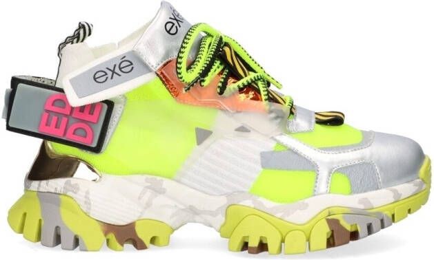 Exé Shoes Sneakers EXÉ Sneakers XY3925-1 Silver Grey Lime