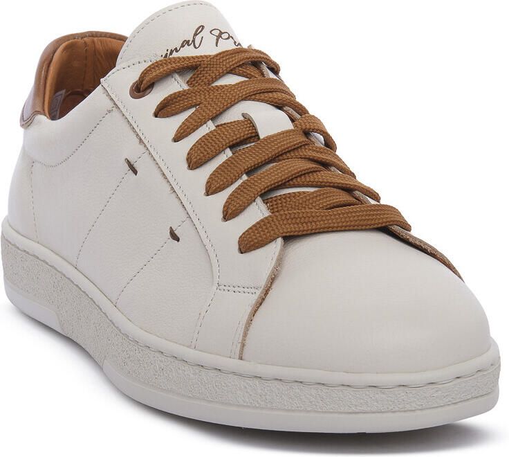 Exton Lage Sneakers COMBIN BIANCO CUOIO
