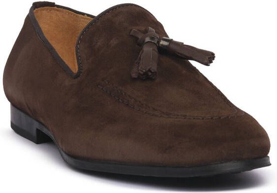 Exton Mocassins CAMOSCIO TERRA PIUMA CACAO