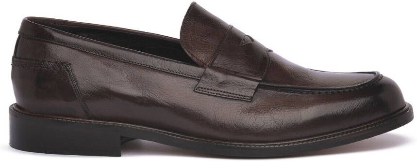 Exton Mocassins CASTAGNO VITELLO